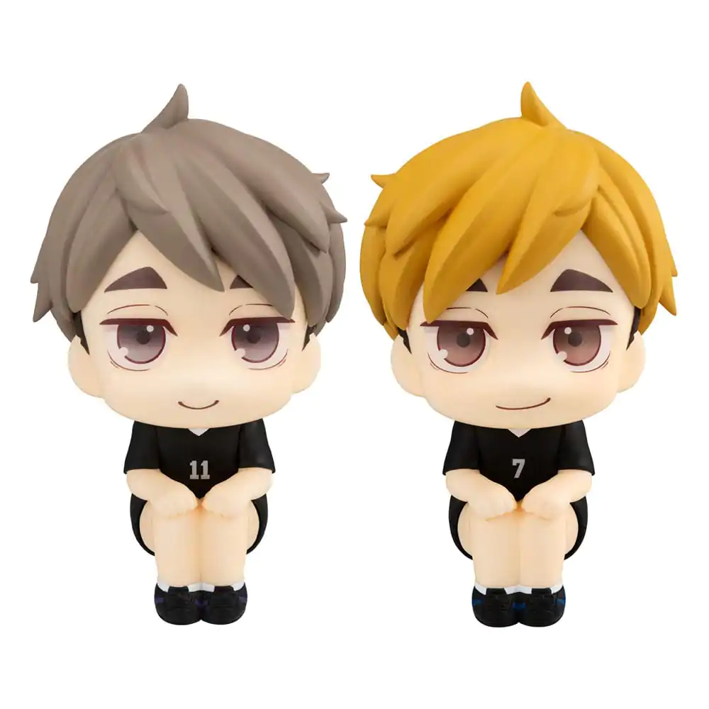 Haikyu!! Look Up PVC Statuen Atsumu Miya &amp; Osamu Miya Uniform Ver. 11 cm (with gift) Produktfoto