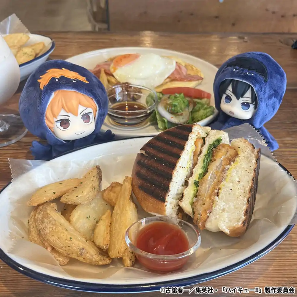 Haikyu!! Look Up Cape Zubehör für Look Up PVC Statuen Hina Crow 12 cm Produktfoto