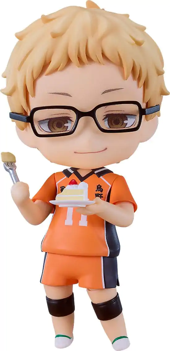 Haikyu!! Nendoroid Action-Figur Kei Tsukishima: The New Karasuno Ver. 10 cm Produktfoto