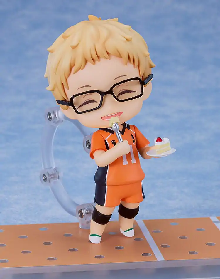 Haikyu!! Nendoroid Action-Figur Kei Tsukishima: The New Karasuno Ver. 10 cm Produktfoto