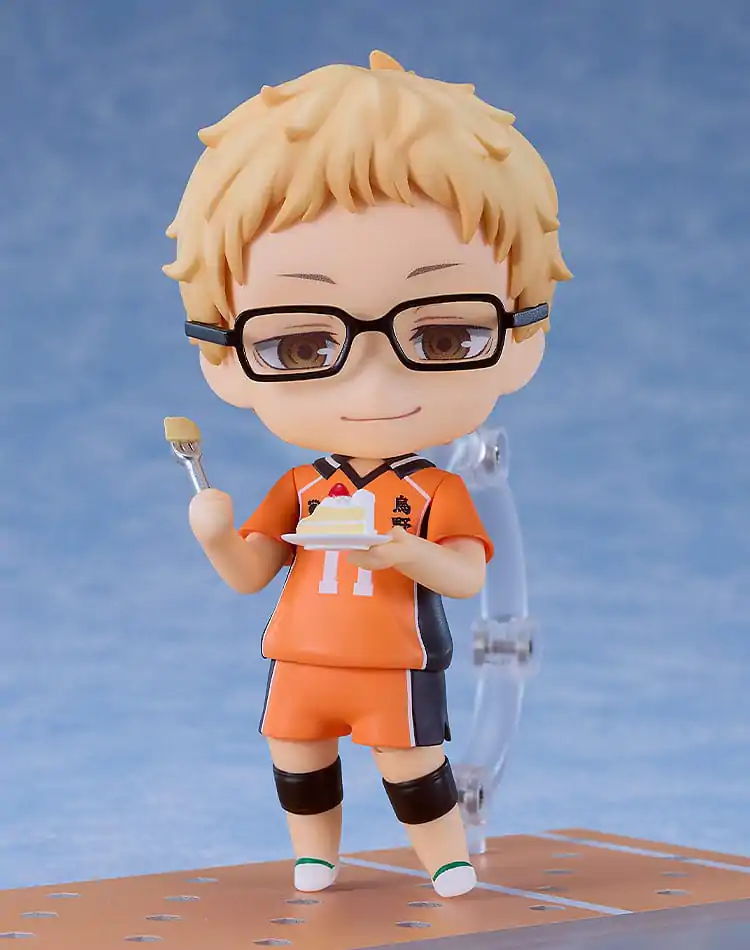 Haikyu!! Nendoroid Action-Figur Kei Tsukishima: The New Karasuno Ver. 10 cm Produktfoto