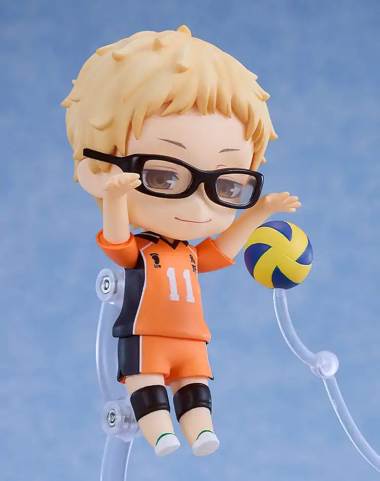 Haikyu!! Nendoroid Action-Figur Kei Tsukishima: The New Karasuno Ver. 10 cm Produktfoto