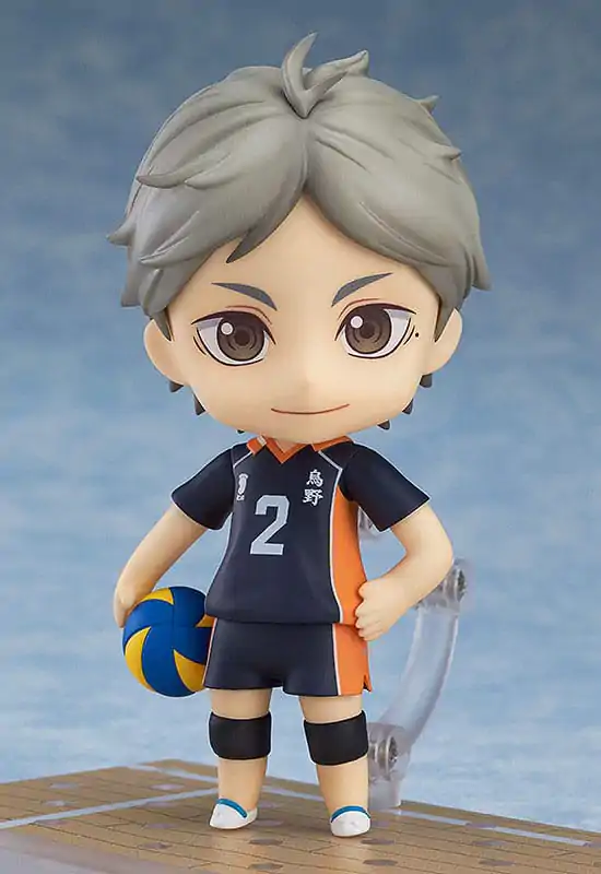 Haikyu!! Nendoroid Actionfigur Koshi Sugawara (re-run) 10 cm termékfotó