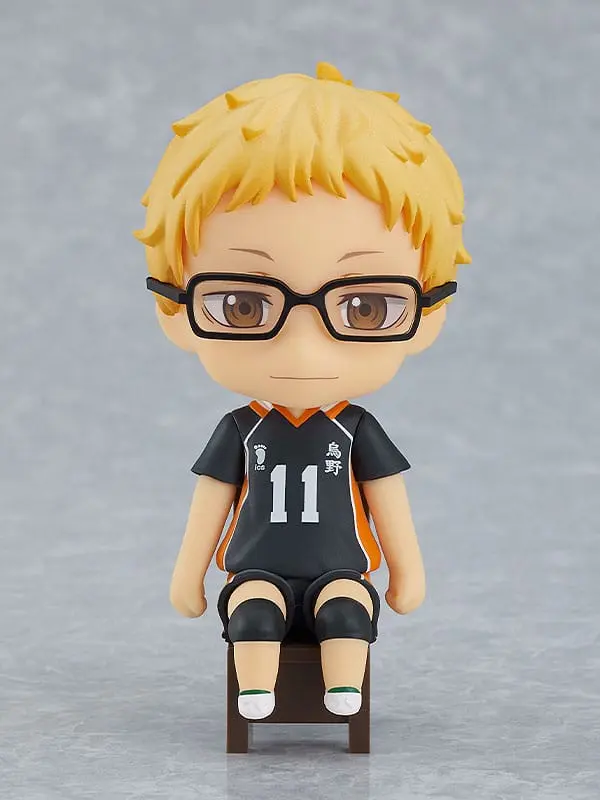 Haikyu!! Nendoroid Swacchao! Figur Kei Tsukishima 9 cm termékfotó