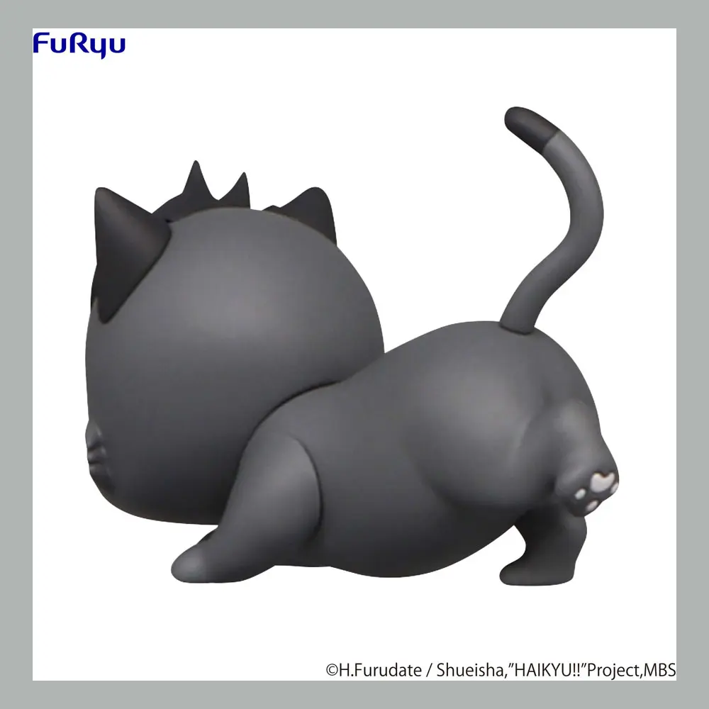 Haikyu!! Noodle Stopper PVC Statue Petit 2 Kuroo Cat 6 cm Produktfoto