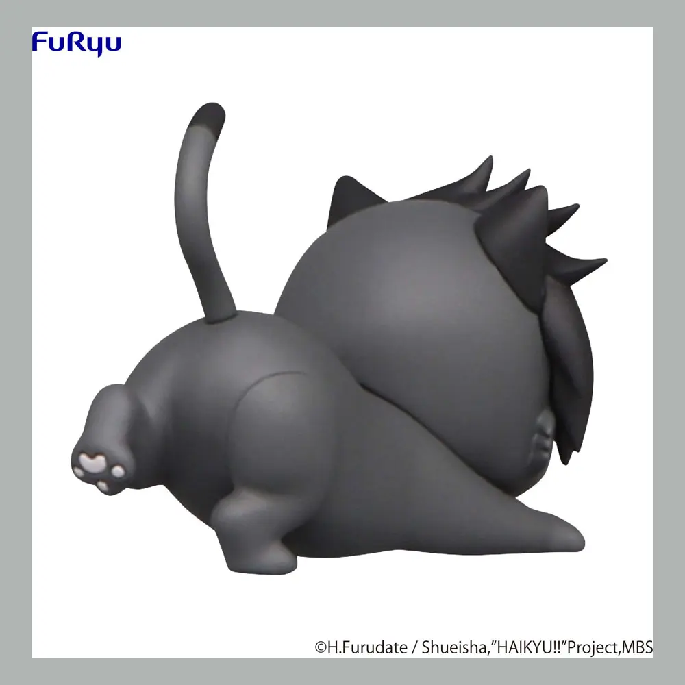 Haikyu!! Noodle Stopper PVC Statue Petit 2 Kuroo Cat 6 cm Produktfoto