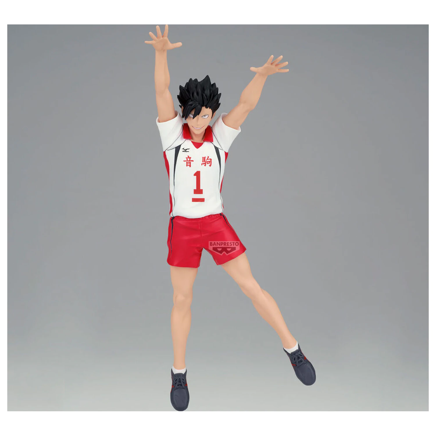 Haikyu!! Posing Figur Tetsuro Kuroo Second Uniform ver Figur 23cm Produktfoto