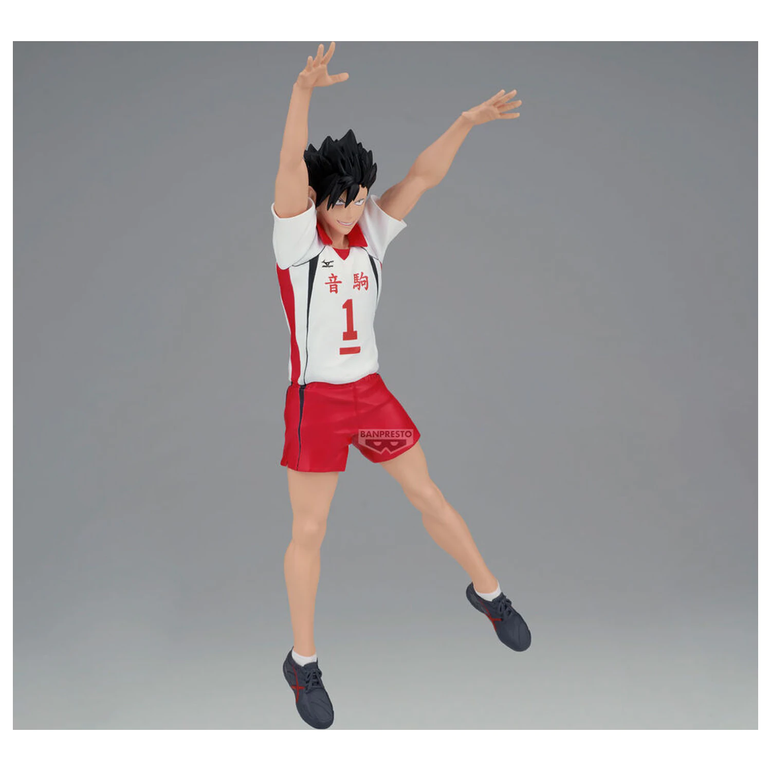 Haikyu!! Posing Figur Tetsuro Kuroo Second Uniform ver Figur 23cm Produktfoto