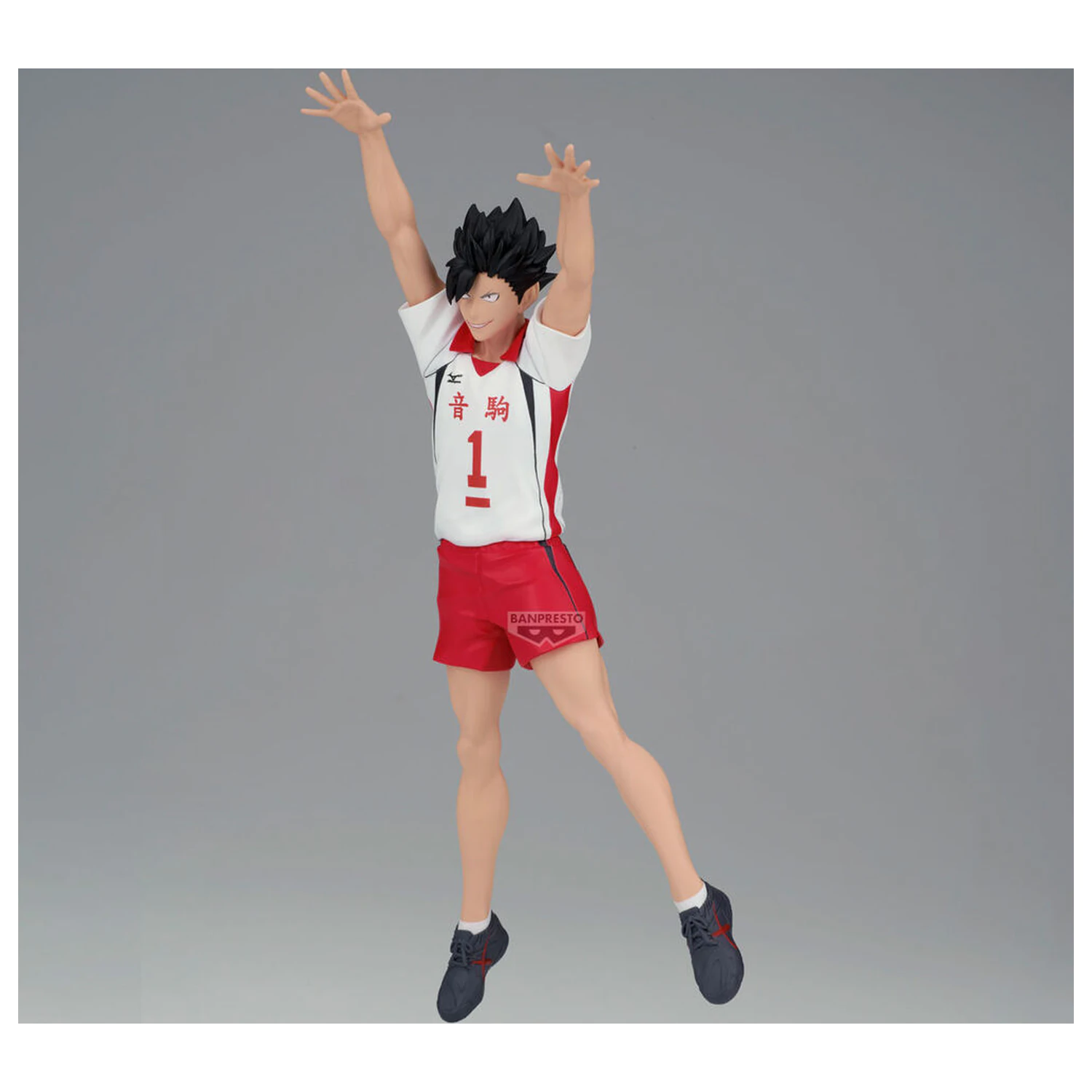 Haikyu!! Posing Figur Tetsuro Kuroo Second Uniform ver Figur 23cm Produktfoto