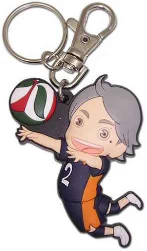 Haikyu!! PVC-Schlüsselanhänger Sugawara Produktfoto