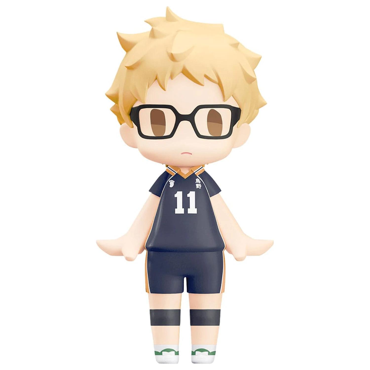 Haikyuu!! HELLO! GOOD SMILE Actionfigur Kei Tsukishima 10 cm Produktfoto