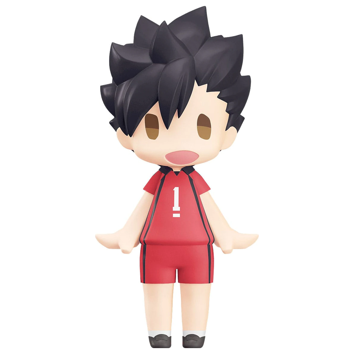 Haikyuu!! HELLO! GOOD SMILE Actionfigur Tetsuro Kuroo 10 cm Produktfoto