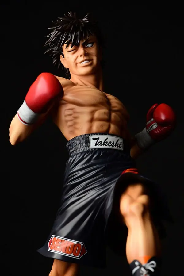 Hajime no Ippo PVC Statue 1/6 Takeshi Sendou Finish Blow Ver. Damage 29 cm Produktfoto