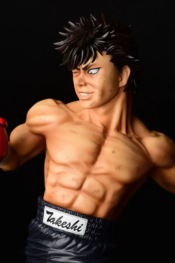 Hajime no Ippo PVC Statue 1/6 Takeshi Sendou Finish Blow Ver. Damage 29 cm Produktfoto
