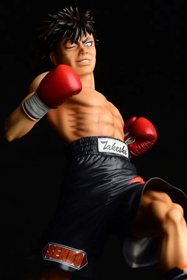 Hajime no Ippo PVC Statue 1/6 Takeshi Sendou Finish Blow Ver. Damage 29 cm Produktfoto