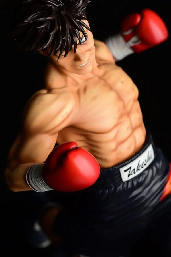 Hajime no Ippo PVC Statue 1/6 Takeshi Sendou Finish Blow Ver. Damage 29 cm Produktfoto