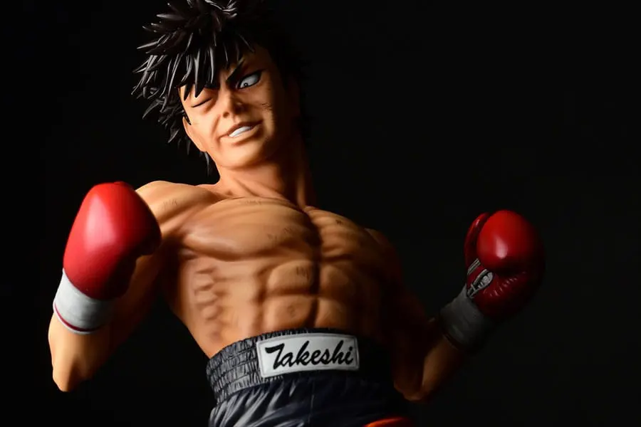 Hajime no Ippo PVC Statue 1/6 Takeshi Sendou Finish Blow Ver. Damage 29 cm Produktfoto