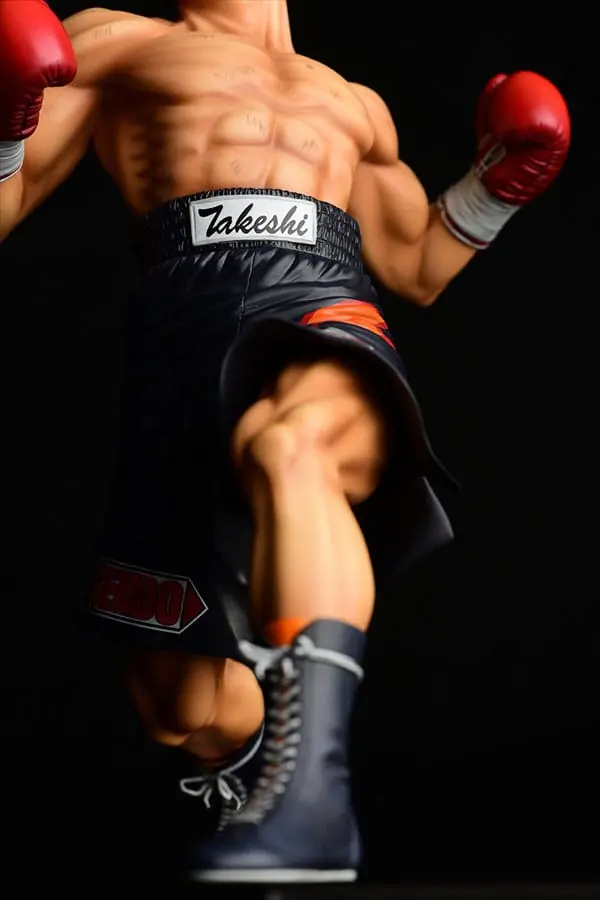 Hajime no Ippo PVC Statue 1/6 Takeshi Sendou Finish Blow Ver. Damage 29 cm Produktfoto