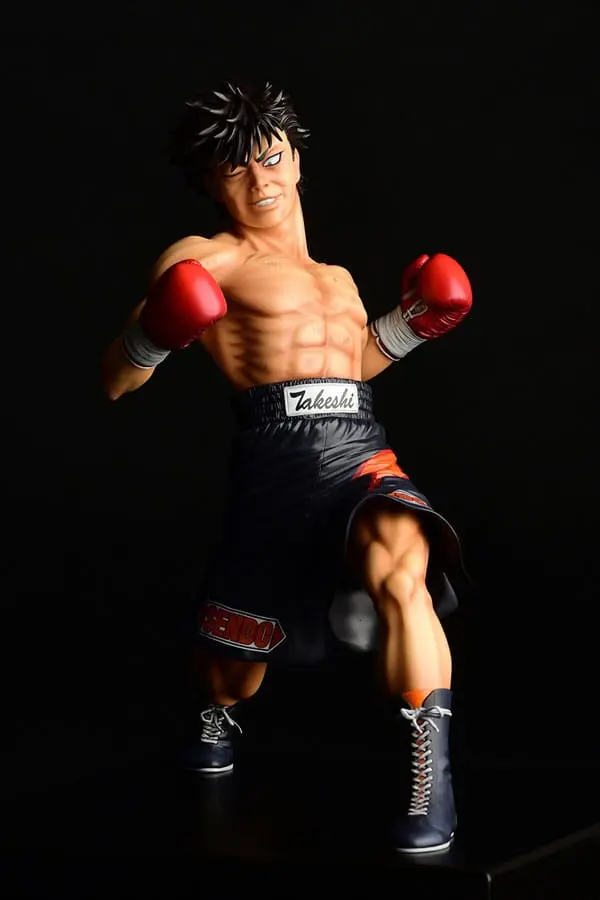 Hajime no Ippo PVC Statue 1/6 Takeshi Sendou Finish Blow Ver. Damage 29 cm Produktfoto