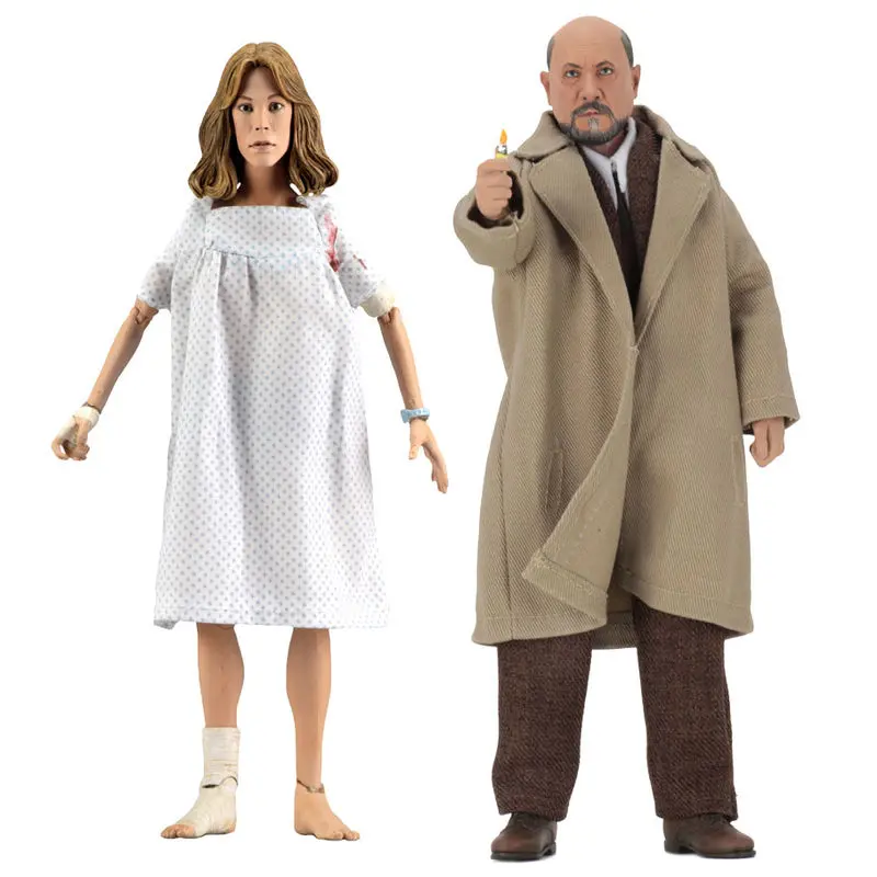 Halloween 2 Retro Action-Figur 2er-Pack Doctor Loomis & Laurie Strode 20 cm Produktfoto