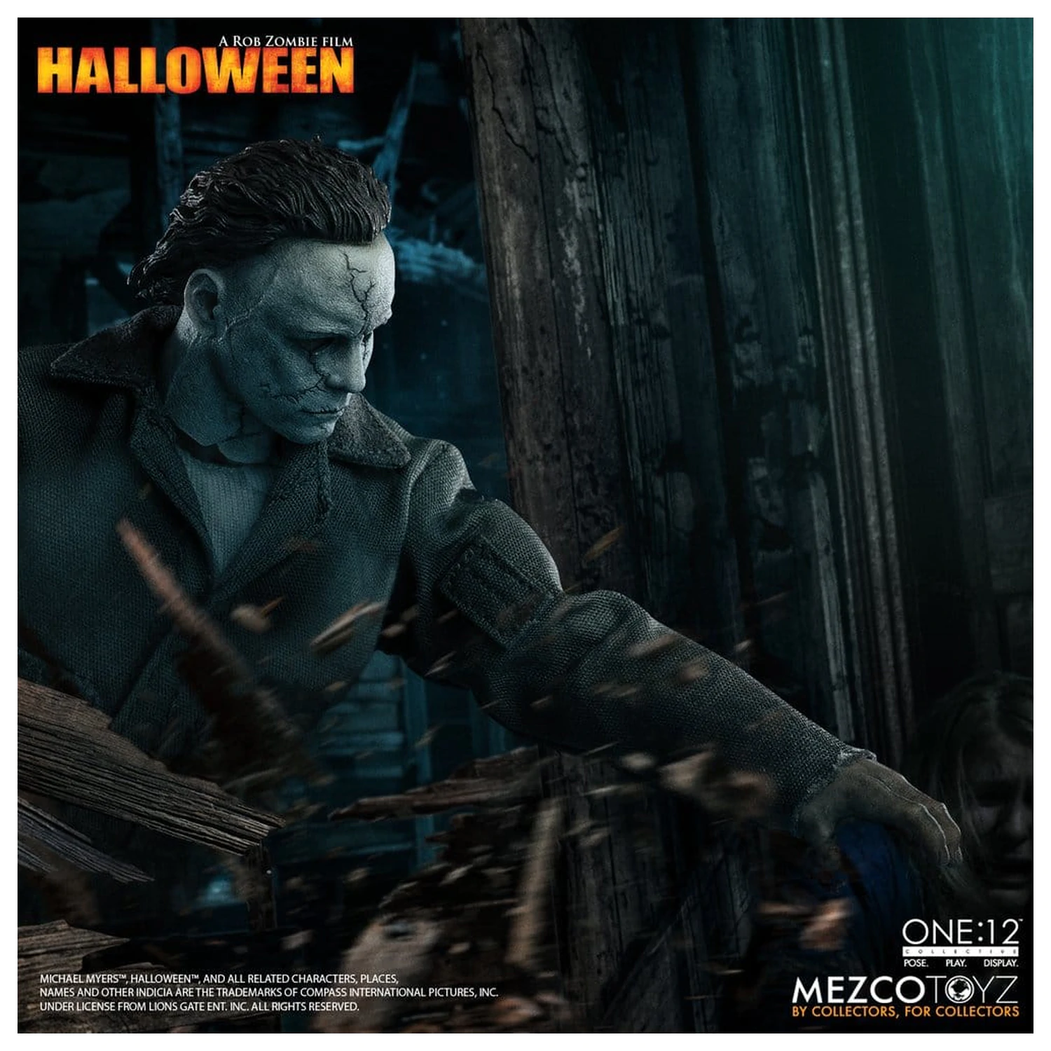 Halloween (2007) One:12 Collective Actionfigur 1/12 Michael Myers 17 cm Produktfoto