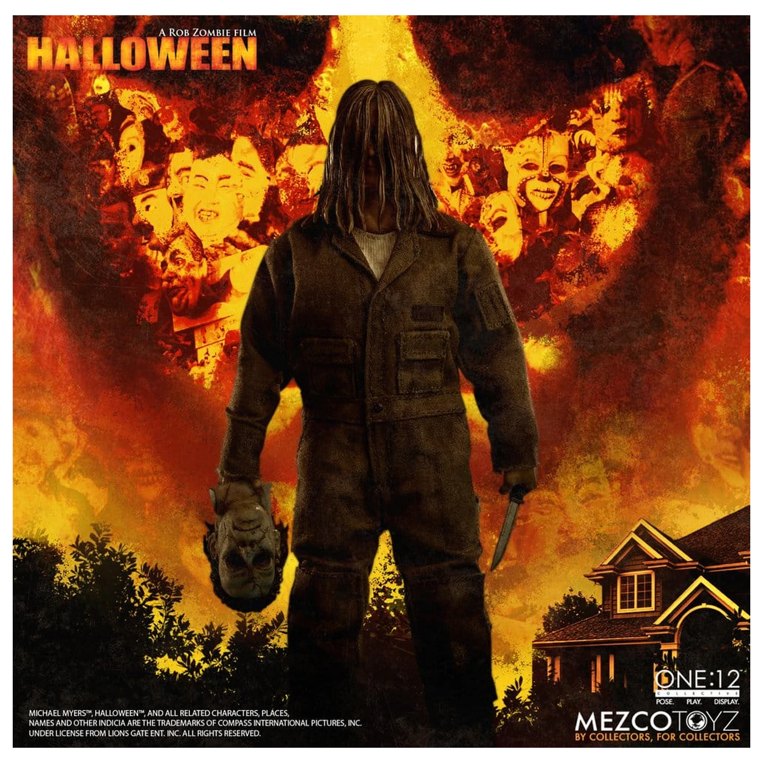 Halloween (2007) One:12 Collective Actionfigur 1/12 Michael Myers 17 cm Produktfoto