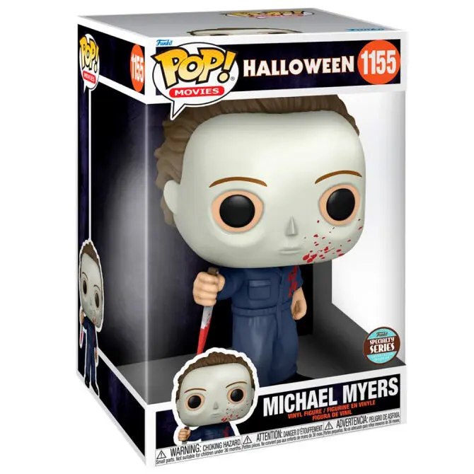 Halloween Super Größed Jumbo POP! Vinyl Figur Michael Myers (Bloody Version) 25 cm Produktfoto