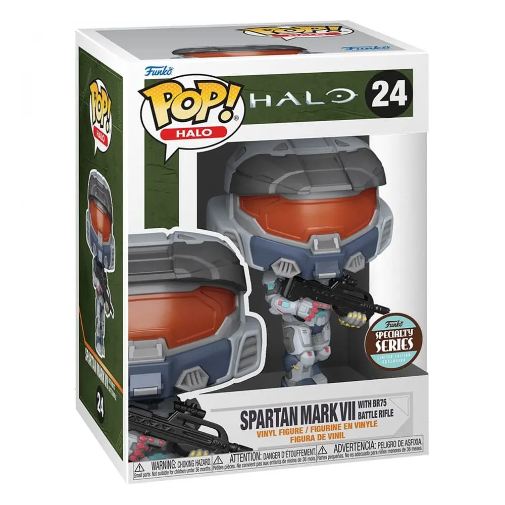 Halo Infinite POP! Games Vinyl Figur Mark VII w/Weapon Specialty Series 9 cm Produktfoto