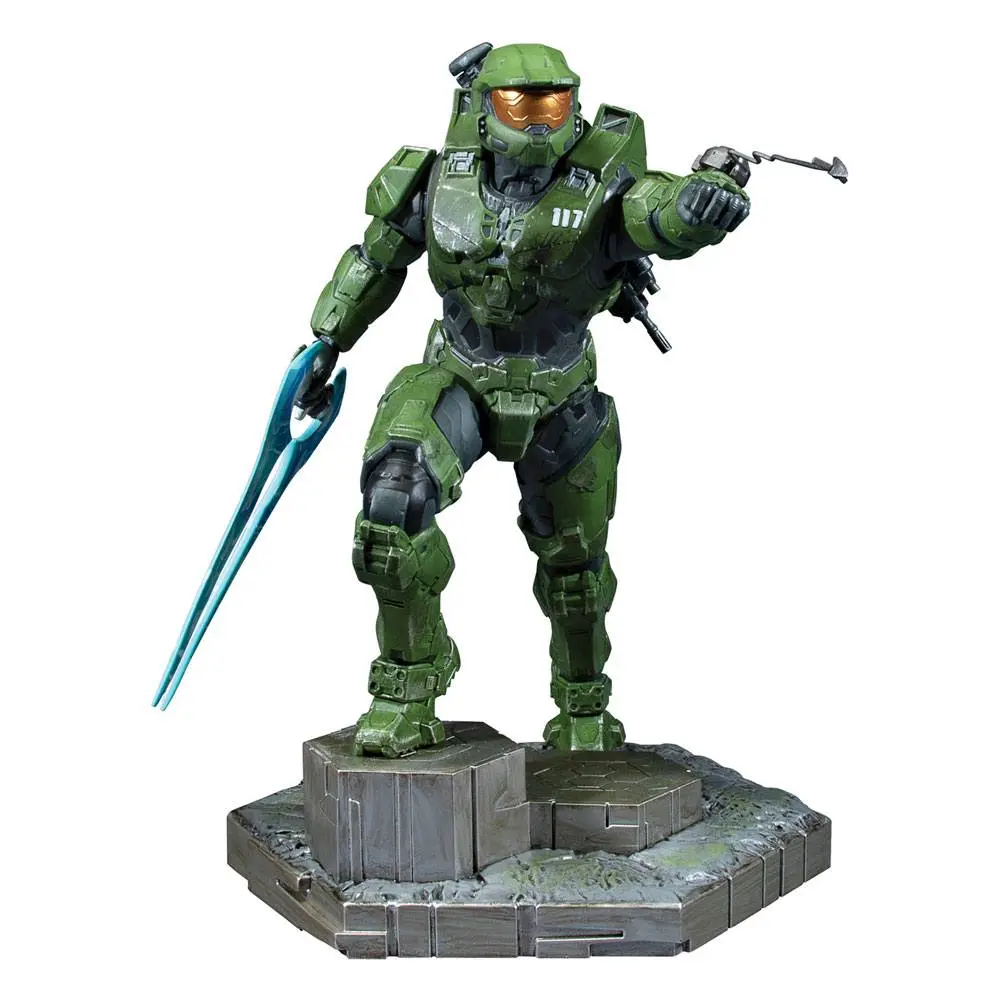 Halo Infinite PVC Statue Master Chief & Grappleshot 26 cm termékfotó