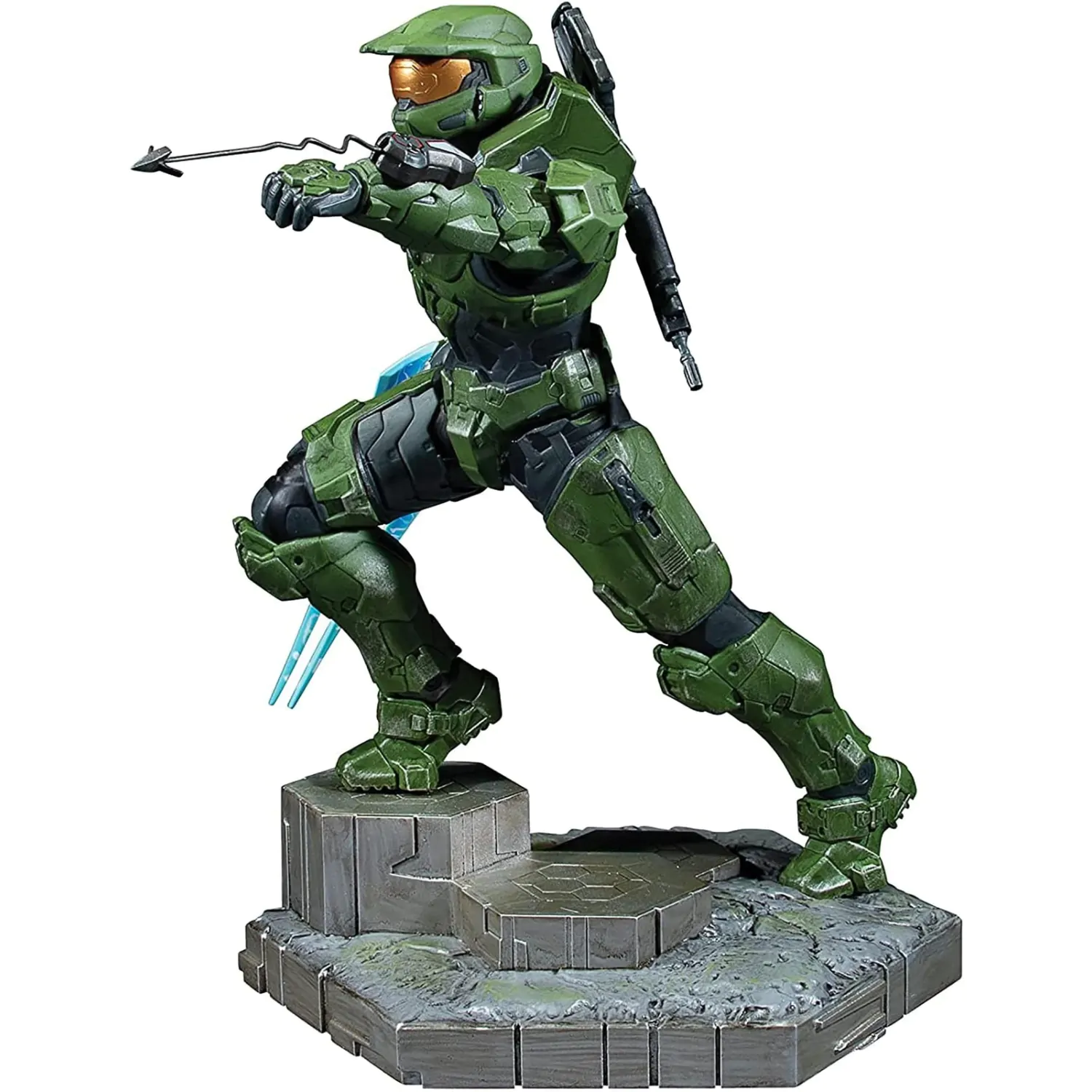 Halo Infinite PVC Statue Master Chief & Grappleshot 26 cm Produktfoto