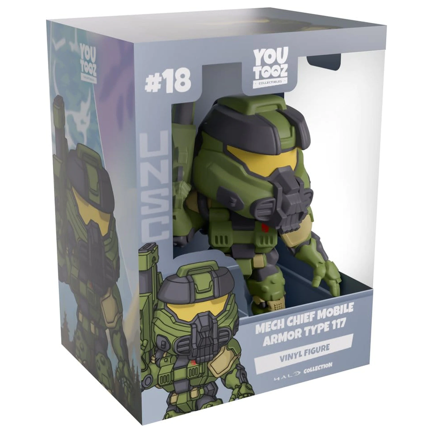 Halo Vinyl Figur Mech Chief Mobile Armor Typ 117 13 cm Produktfoto