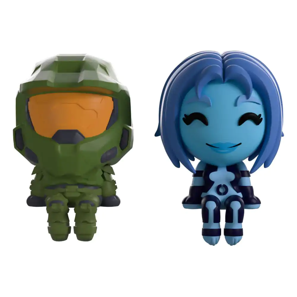 Halo Vinyl Figuren The Master Chief & Cortana Monitor Buddiez Produktfoto
