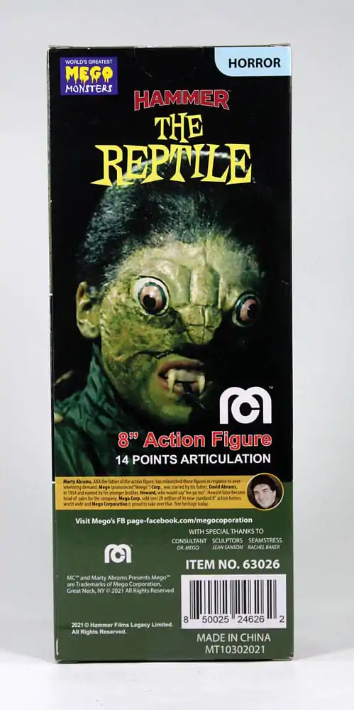 Hammer Films Actionfigur The Reptile (Das schwarze Reptil) (Boxed Version) 20 cm Produktfoto