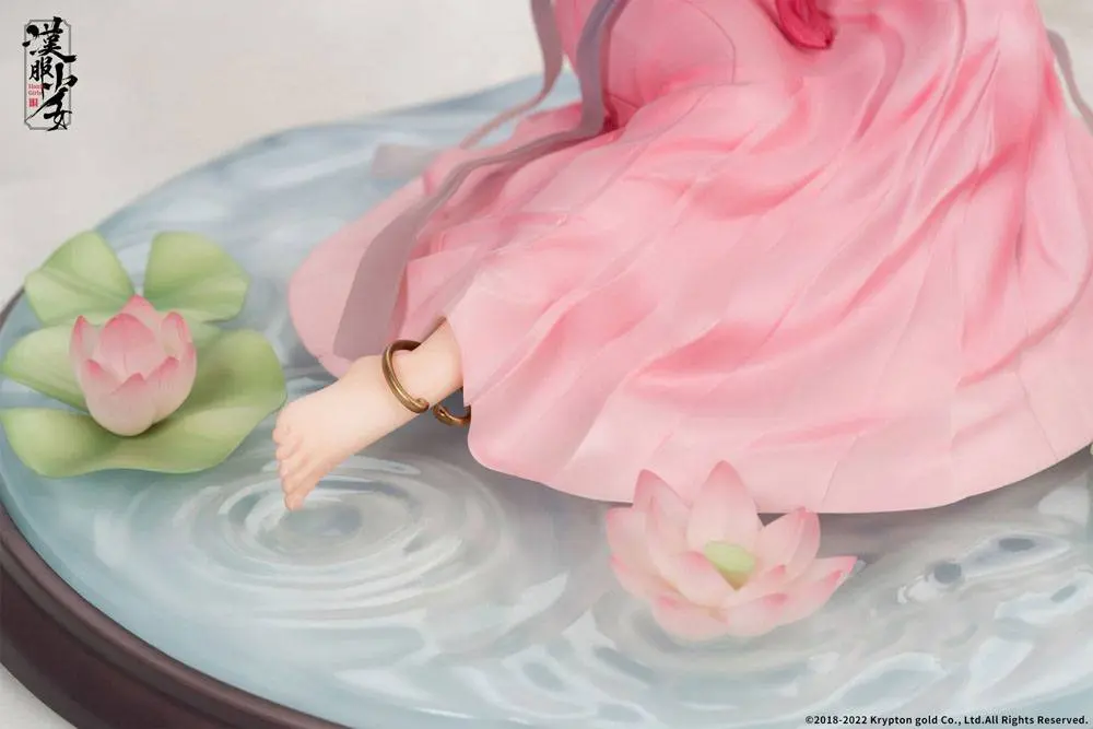 Hanfu Girls Statue 1/7 Lotus Reflection 14 cm termékfotó