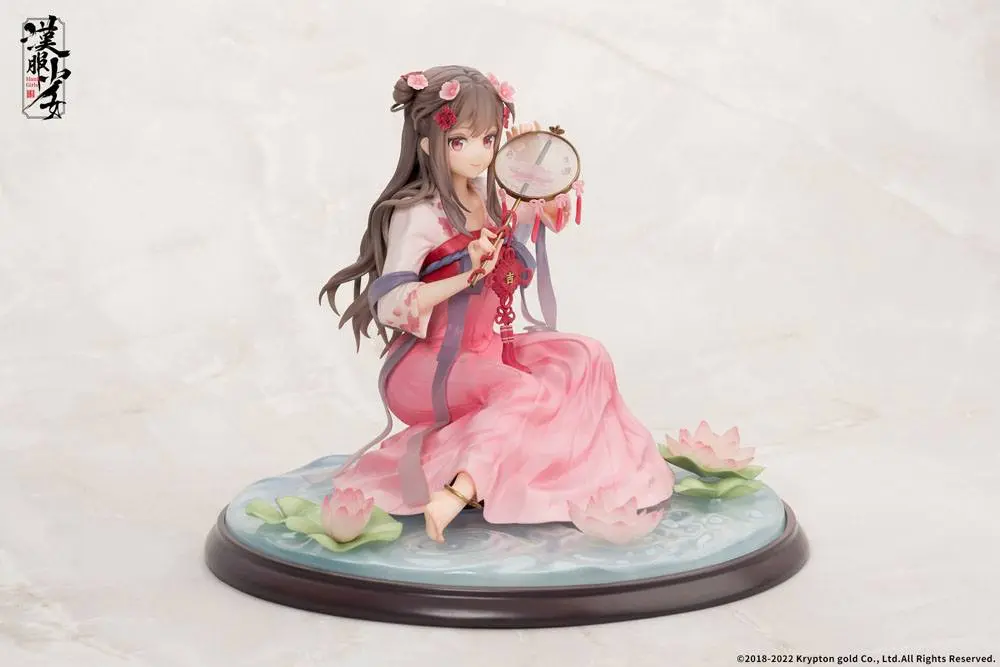 Hanfu Girls Statue 1/7 Lotus Reflection 14 cm termékfotó