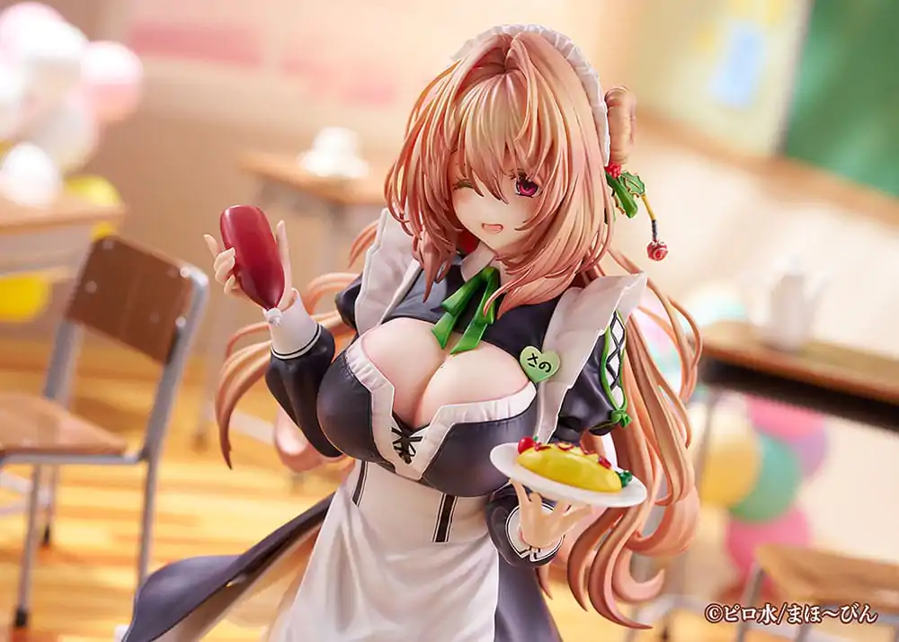 Hanikami Kanojo PVC Statue 1/6 Maid Maison Hanikami Kanojo Sano Hiiragi 20 Zentimeter Produktfoto