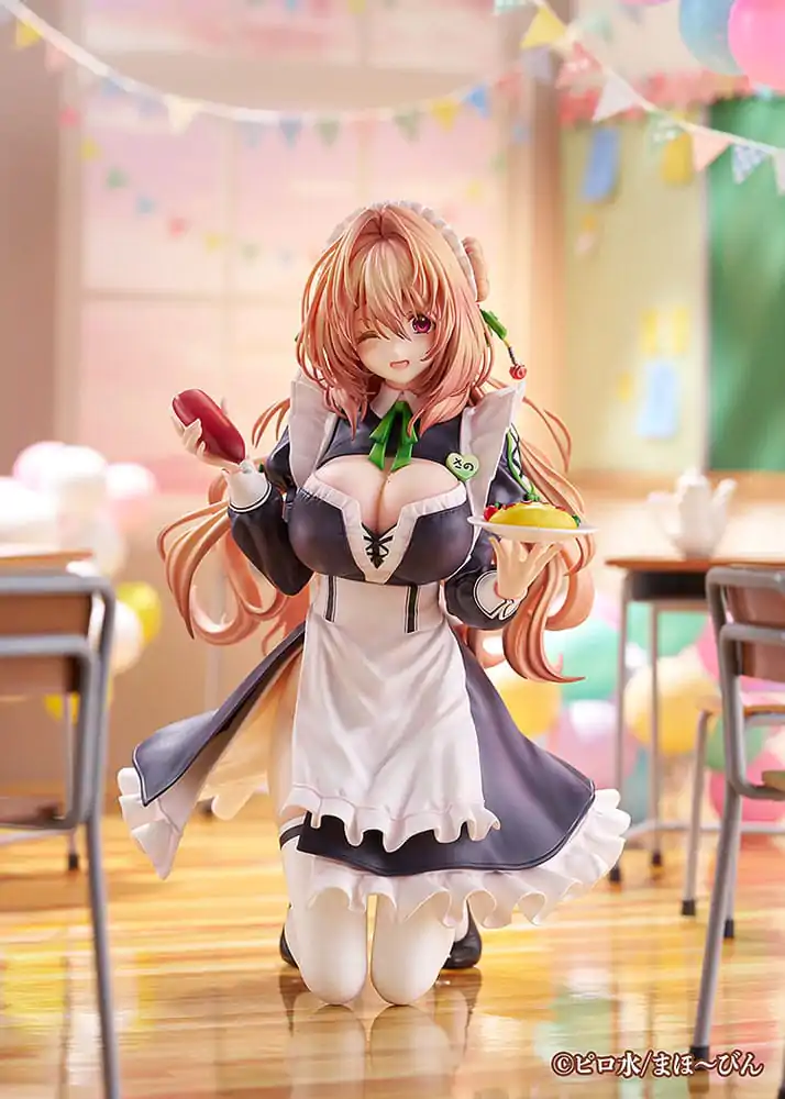 Hanikami Kanojo PVC Statue 1/6 Maid Maison Hanikami Kanojo Sano Hiiragi 20 Zentimeter Produktfoto