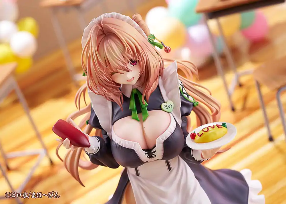 Hanikami Kanojo PVC Statue 1/6 Maid Maison Hanikami Kanojo Sano Hiiragi 20 Zentimeter Produktfoto