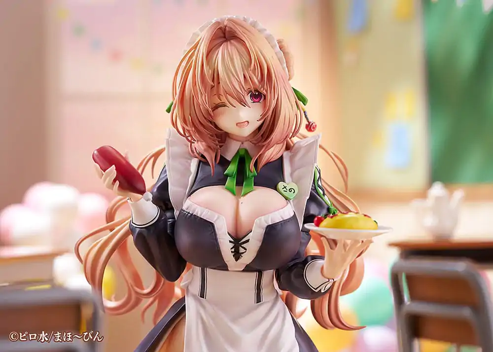 Hanikami Kanojo PVC Statue 1/6 Maid Maison Hanikami Kanojo Sano Hiiragi 20 Zentimeter Produktfoto