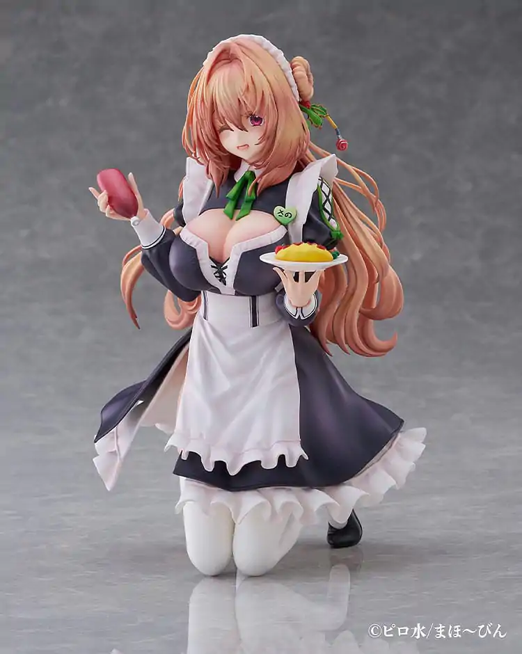 Hanikami Kanojo PVC Statue 1/6 Maid Maison Hanikami Kanojo Sano Hiiragi 20 Zentimeter Produktfoto
