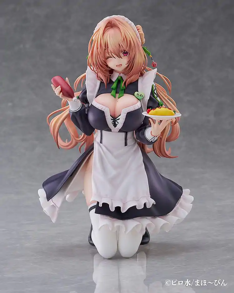 Hanikami Kanojo PVC Statue 1/6 Maid Maison Hanikami Kanojo Sano Hiiragi 20 Zentimeter Produktfoto