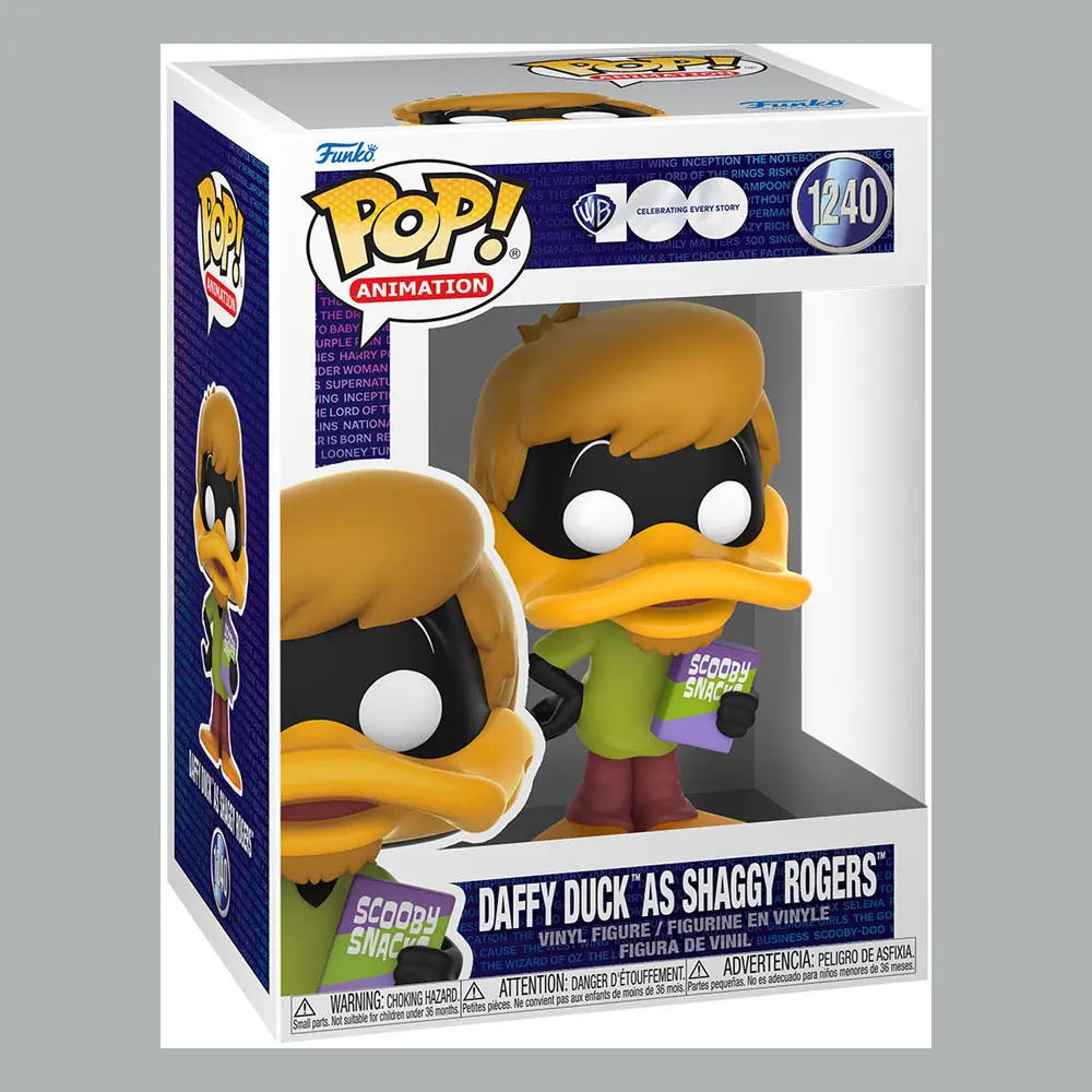 Hanna-Barbera POP! Animation Vinyl Figur Daffy as Shaggy 9 cm termékfotó