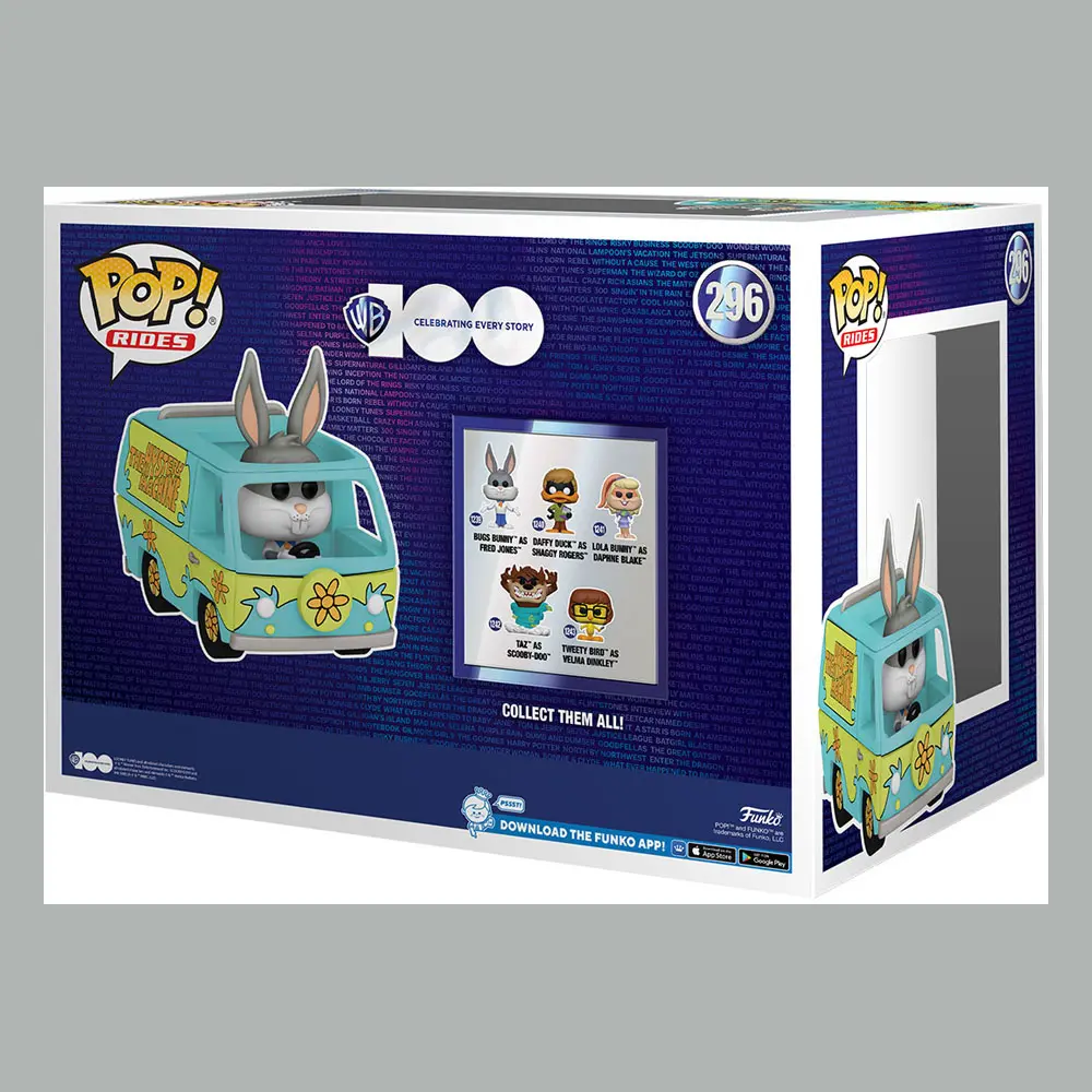 Hanna-Barbera POP! Rides Super Deluxe Vinyl Figur Mystery Machine w/Bugs 15 cm Produktfoto