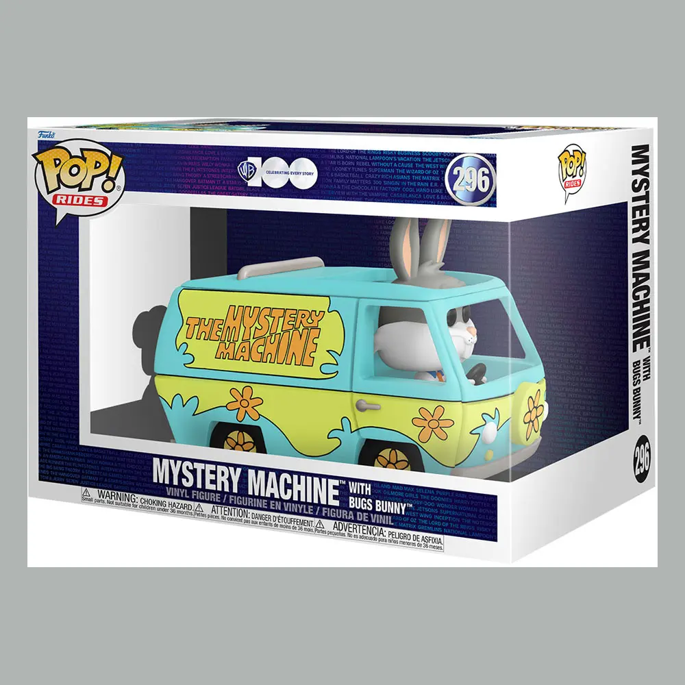 Hanna-Barbera POP! Rides Super Deluxe Vinyl Figur Mystery Machine w/Bugs 15 cm Produktfoto