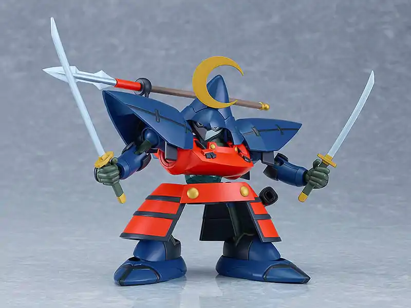 Hao Taikei Ryu Knight Moderoid Plastic Model Kit Collection Series: 3 Hayatmaru & Delingar 10 cm Produktfoto