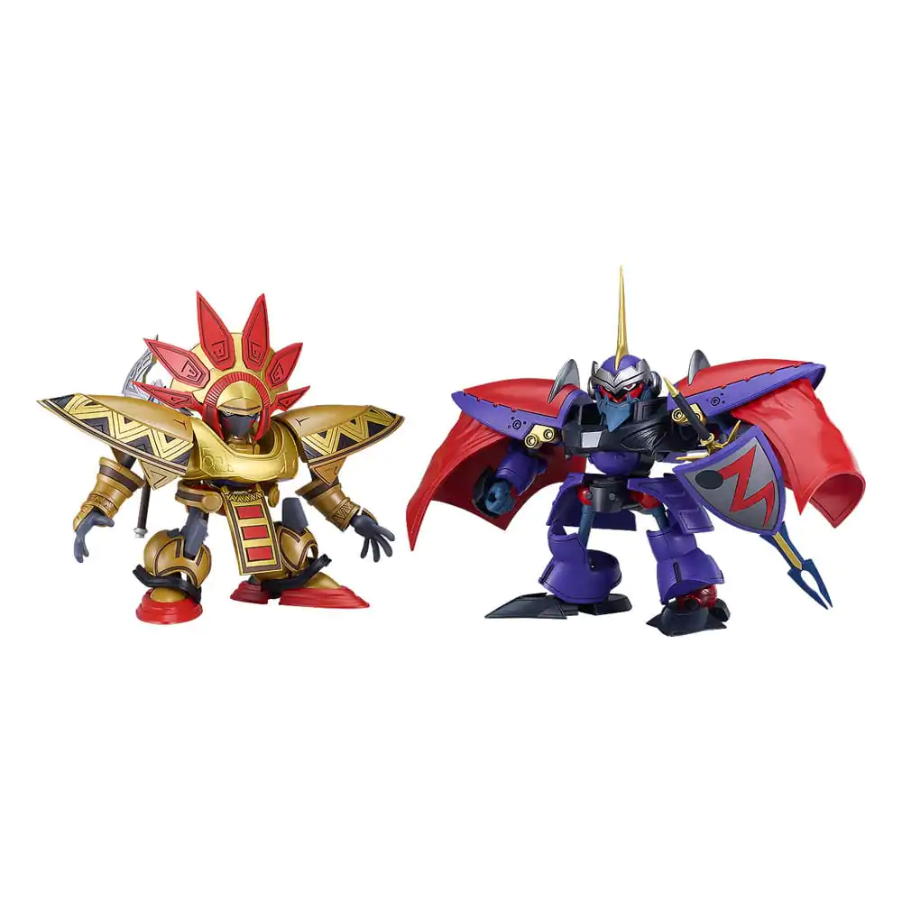 Hao Taikei Ryu Knight Moderoid Plastic Model Kit Series: 4 Shinebaram & Steru 10 cm Produktfoto