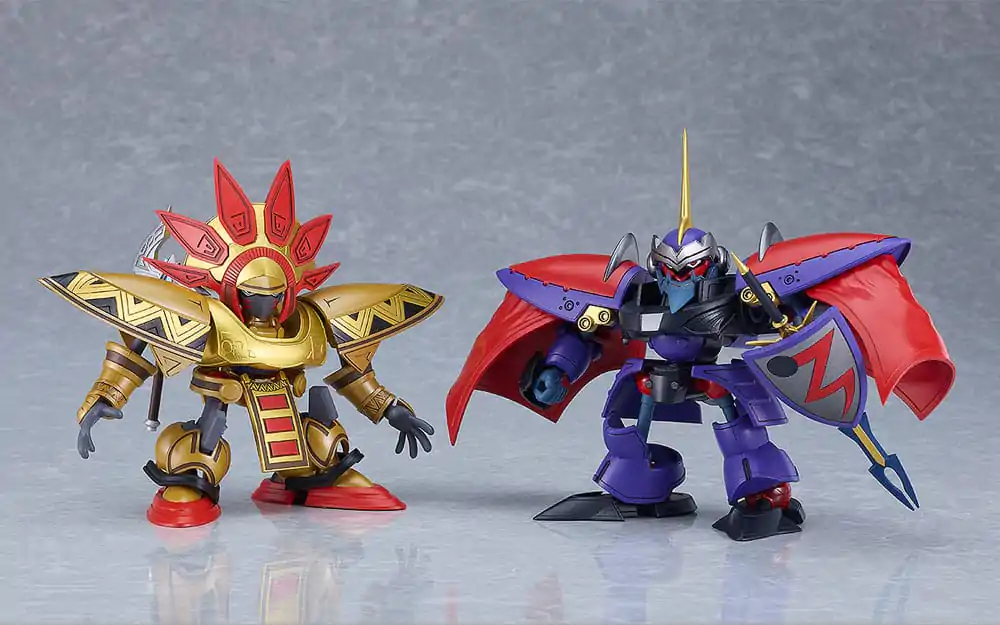 Hao Taikei Ryu Knight Moderoid Plastic Model Kit Series: 4 Shinebaram & Steru 10 cm Produktfoto