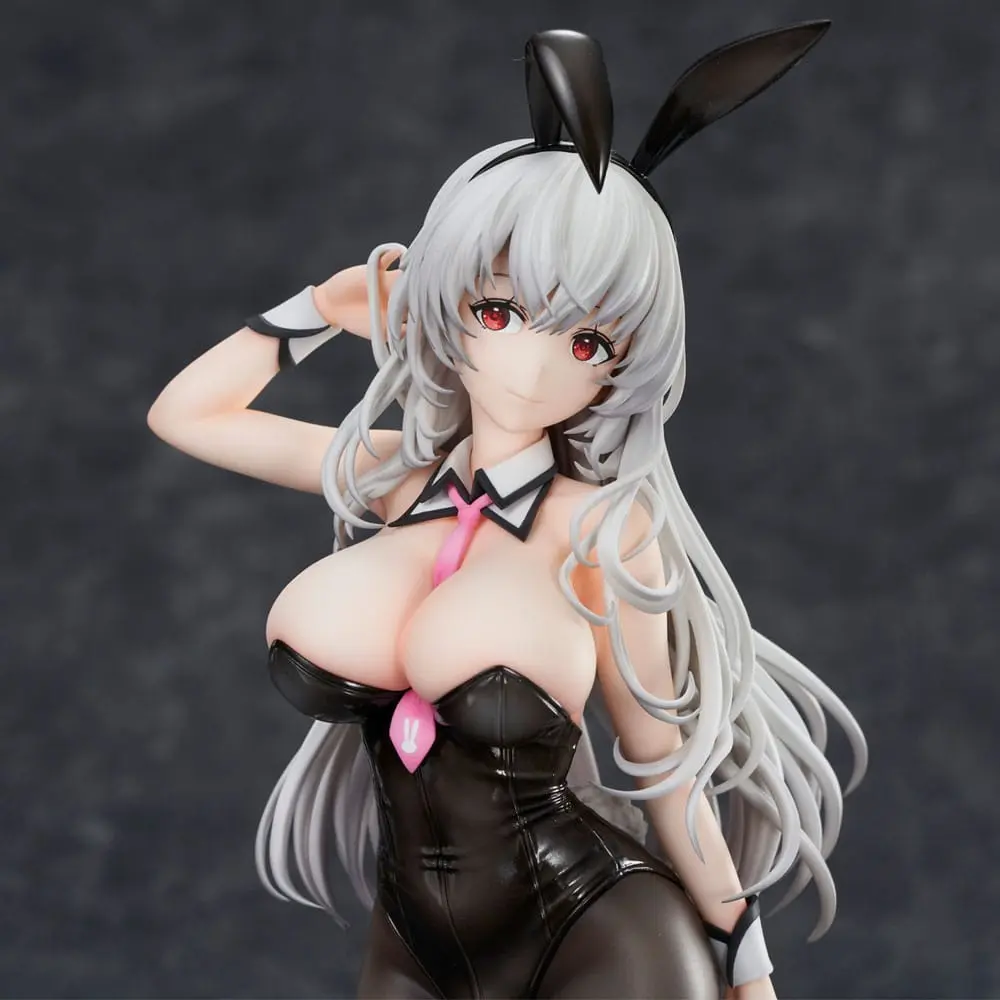 Haori Io Illustration PVC Statue White-haired Bunny 29 cm Produktfoto