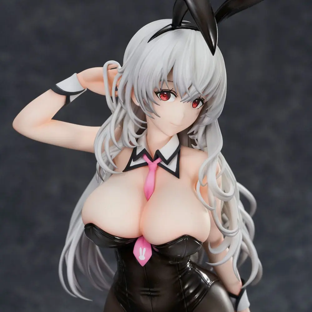 Haori Io Illustration PVC Statue White-haired Bunny 29 cm Produktfoto