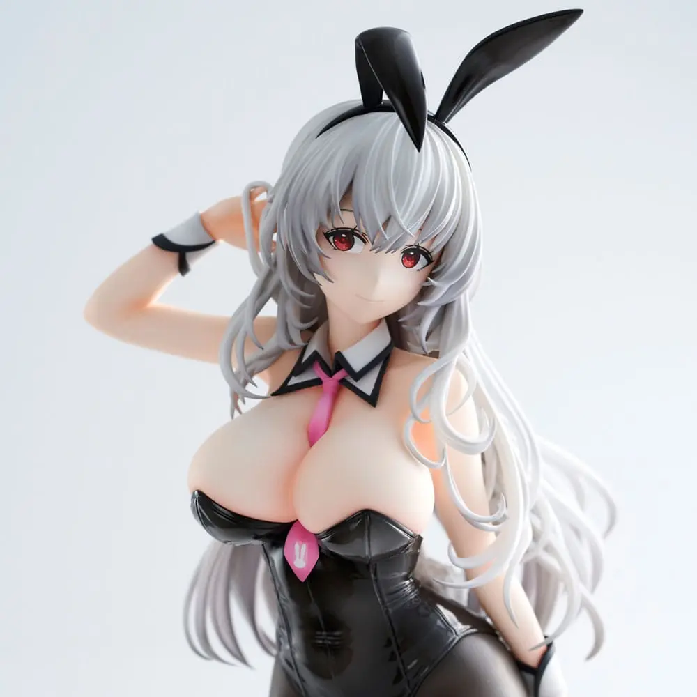 Haori Io Illustration PVC Statue White-haired Bunny 29 cm Produktfoto